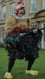 The Gentlemen Daniel Ings Freddy Horniman Chicken Costume